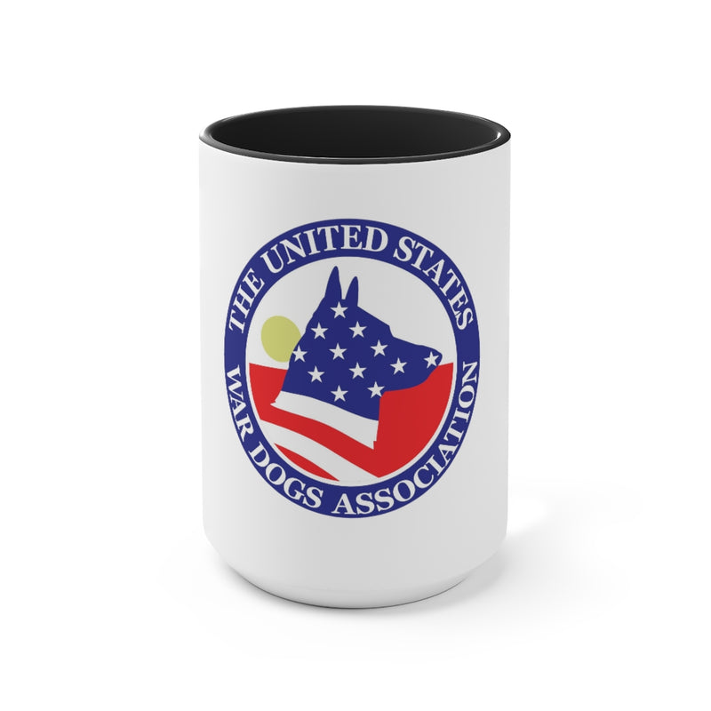 Two-Tone Coffee Mugs, 15oz